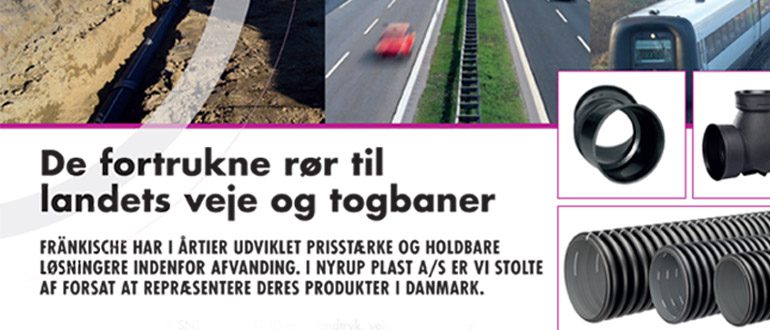 draenroer til veje og togbaner